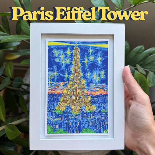 Paris Eiffel Tower Art Print