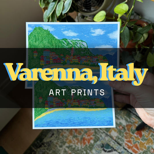 Varenna Italy, Lake Como Art Print