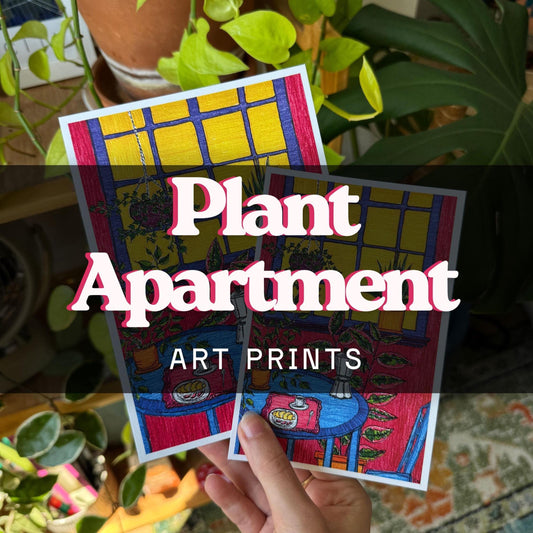 Plant Apartment Art Print