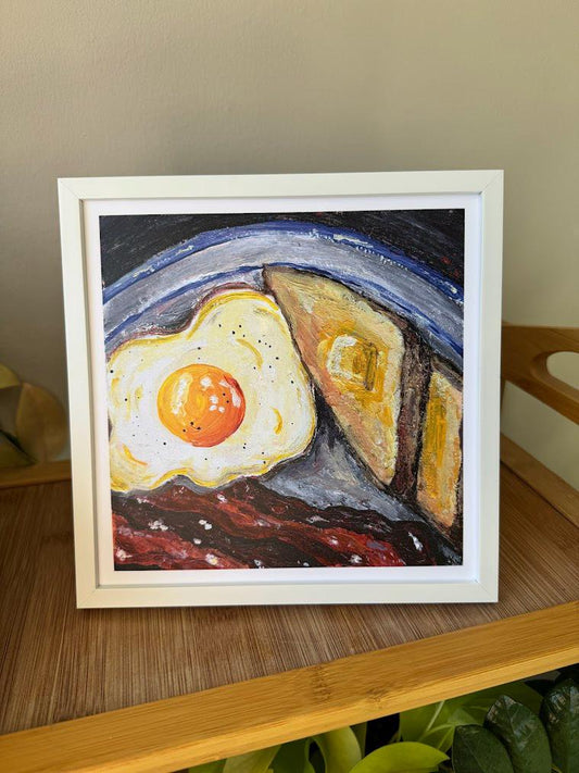 Morning Breakfast Art Print