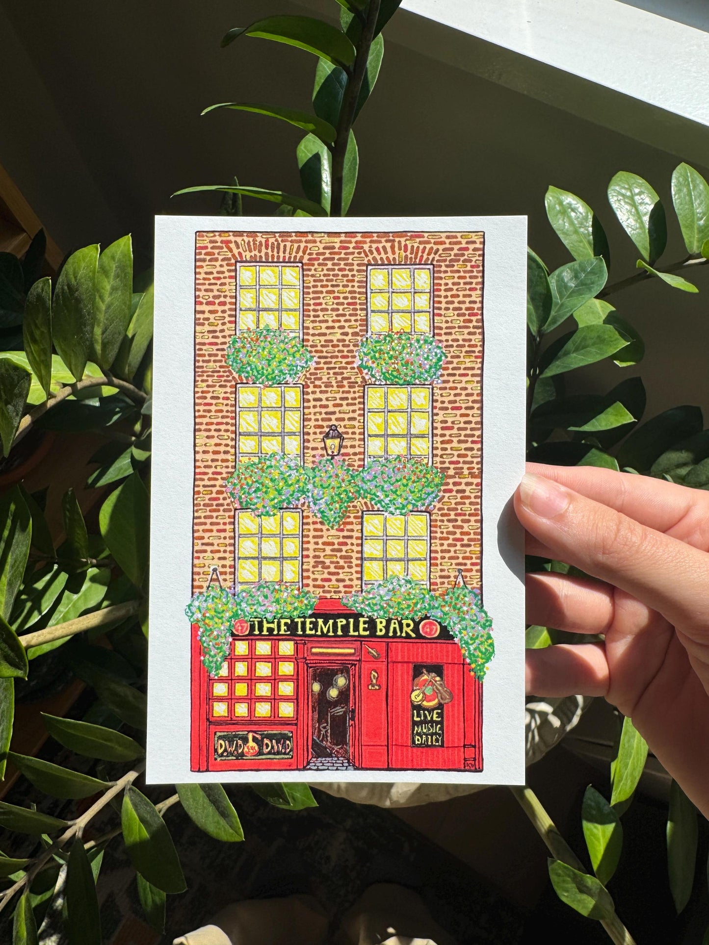 Dublin Temple Bar Art Print