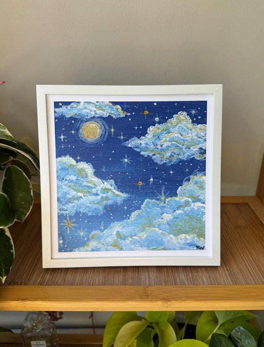 Celestial Night Sky Art Print
