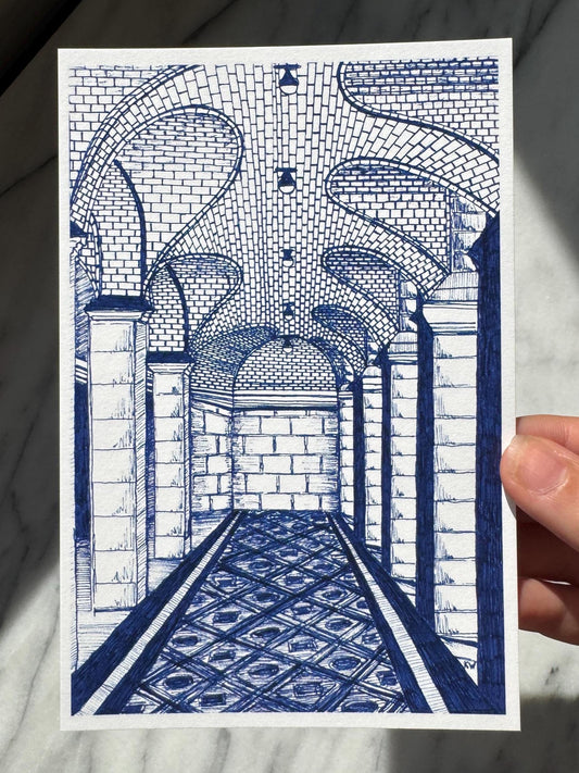 NYC Subway Stop Art Print