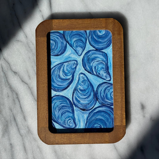 Blue Mussels Art Print