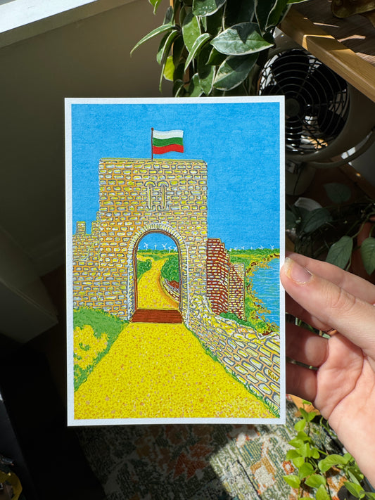 Cape Kaliakra Art Print