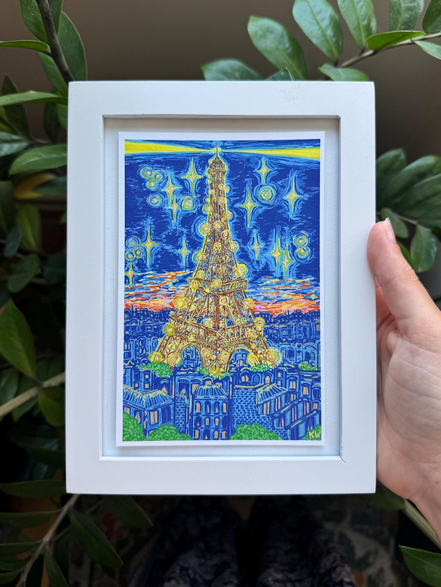 Paris Eiffel Tower Art Print