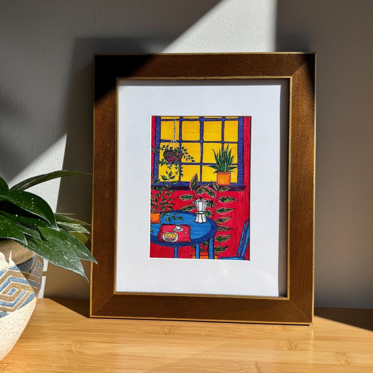 Plant Apartment Art Print