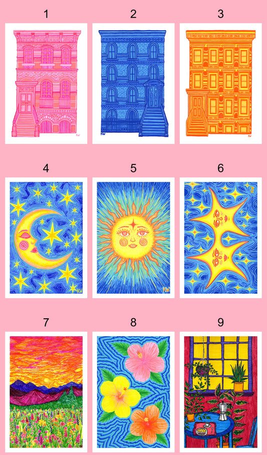 Mix & Match 4x6 Art Prints