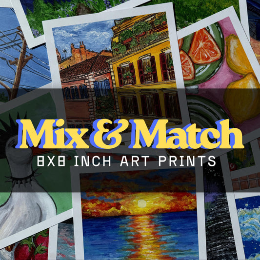 Mix & Match 8x8 Art Prints