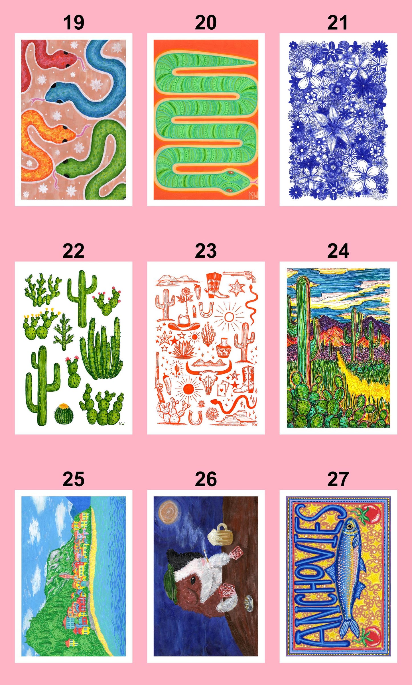 Mix & Match 4x6 Art Prints