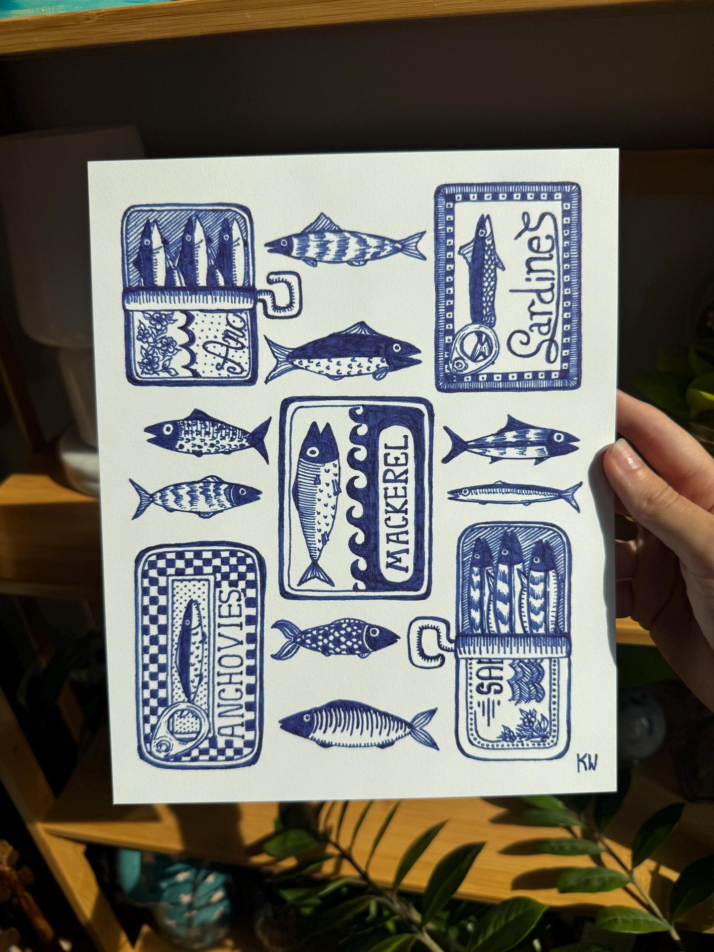 Tinned Fish Art Print