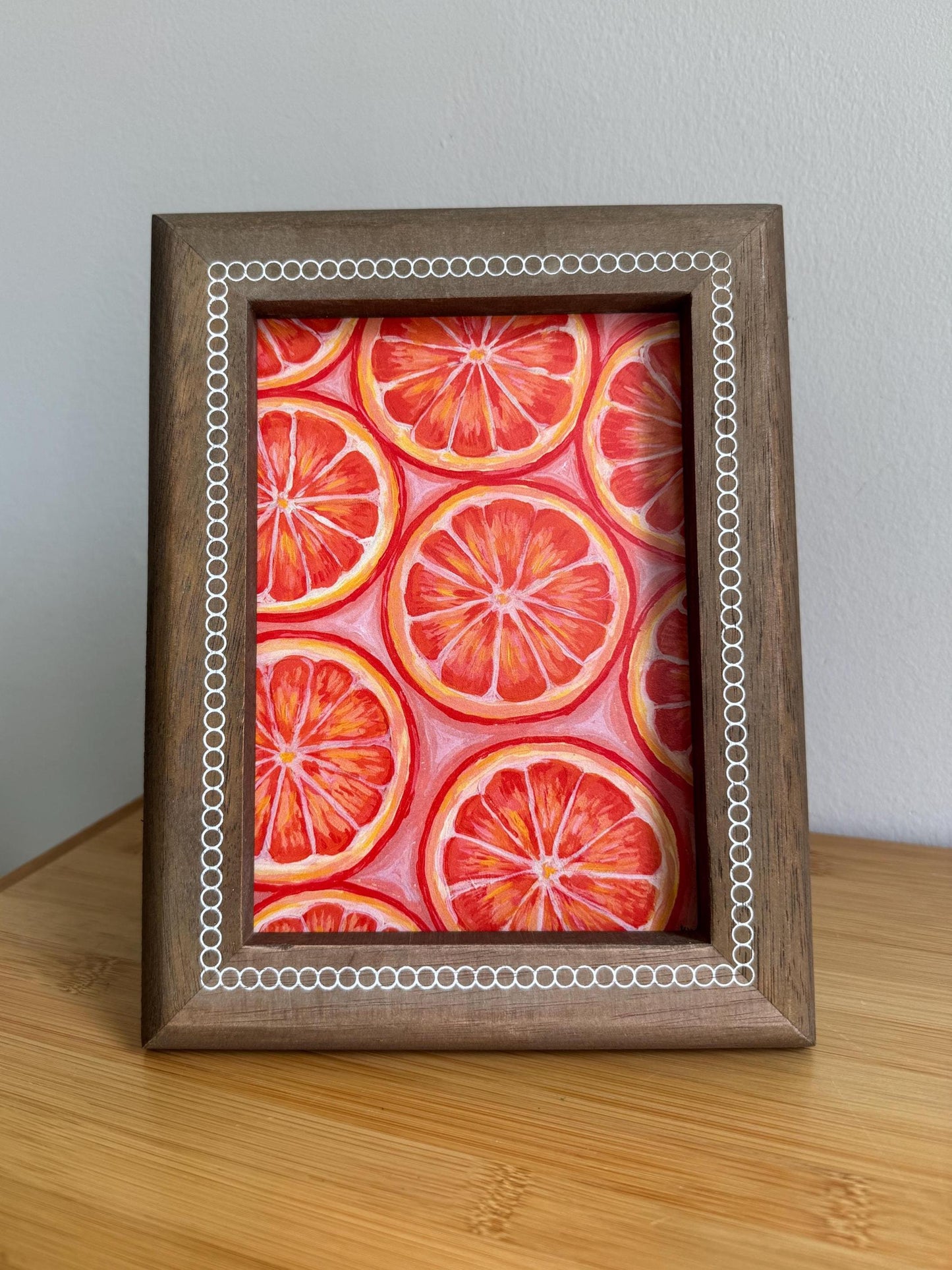 Orange Slices Art Print