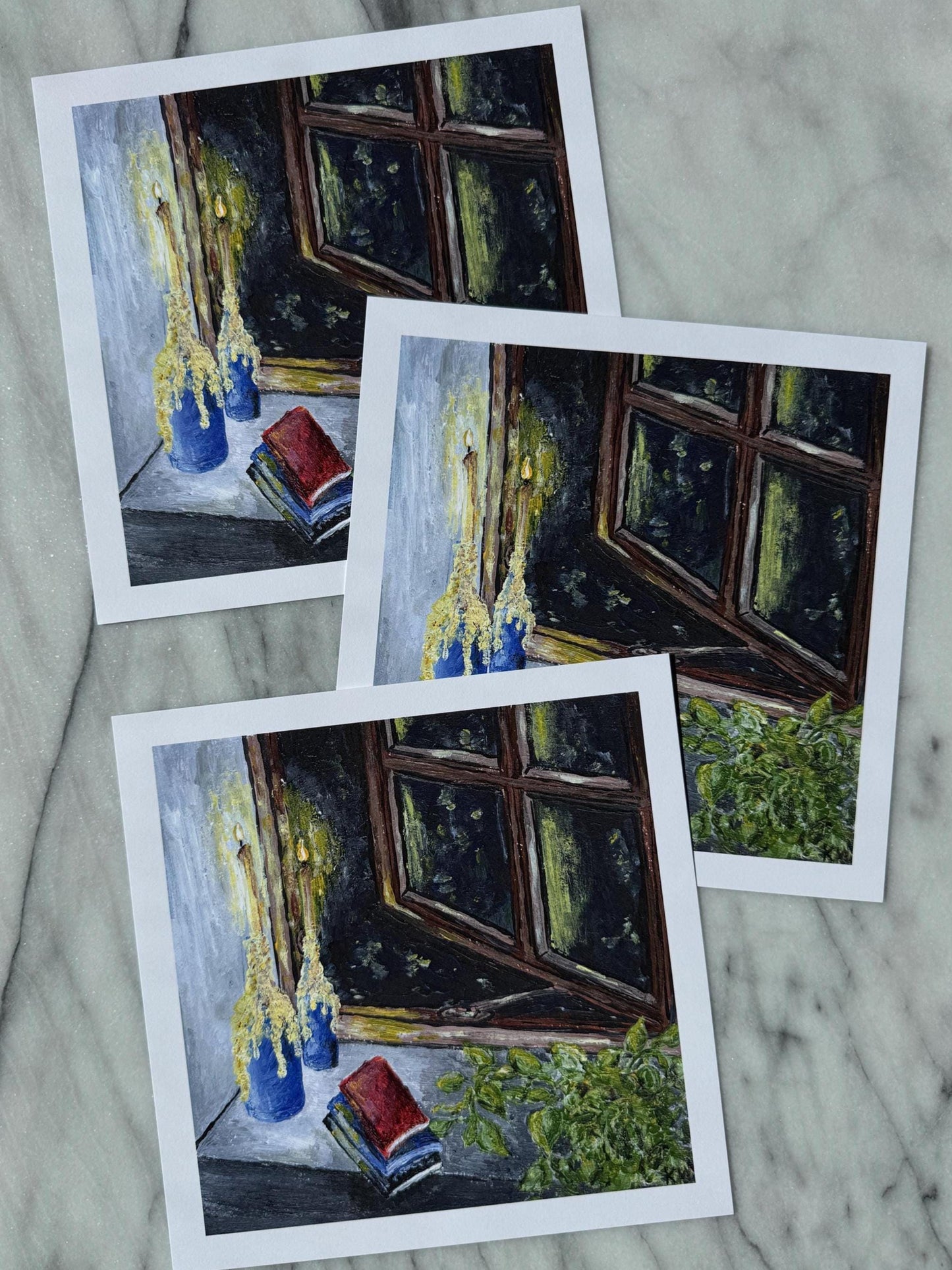 Night Candlelight Art Print