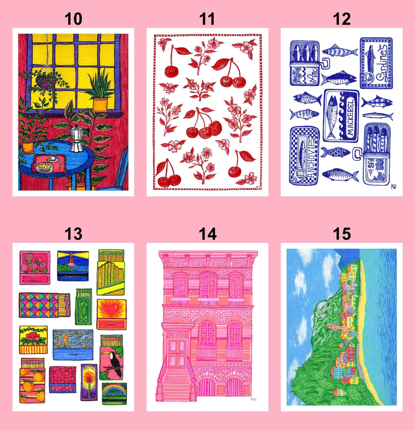 Mix & Match 5x7 Art Prints