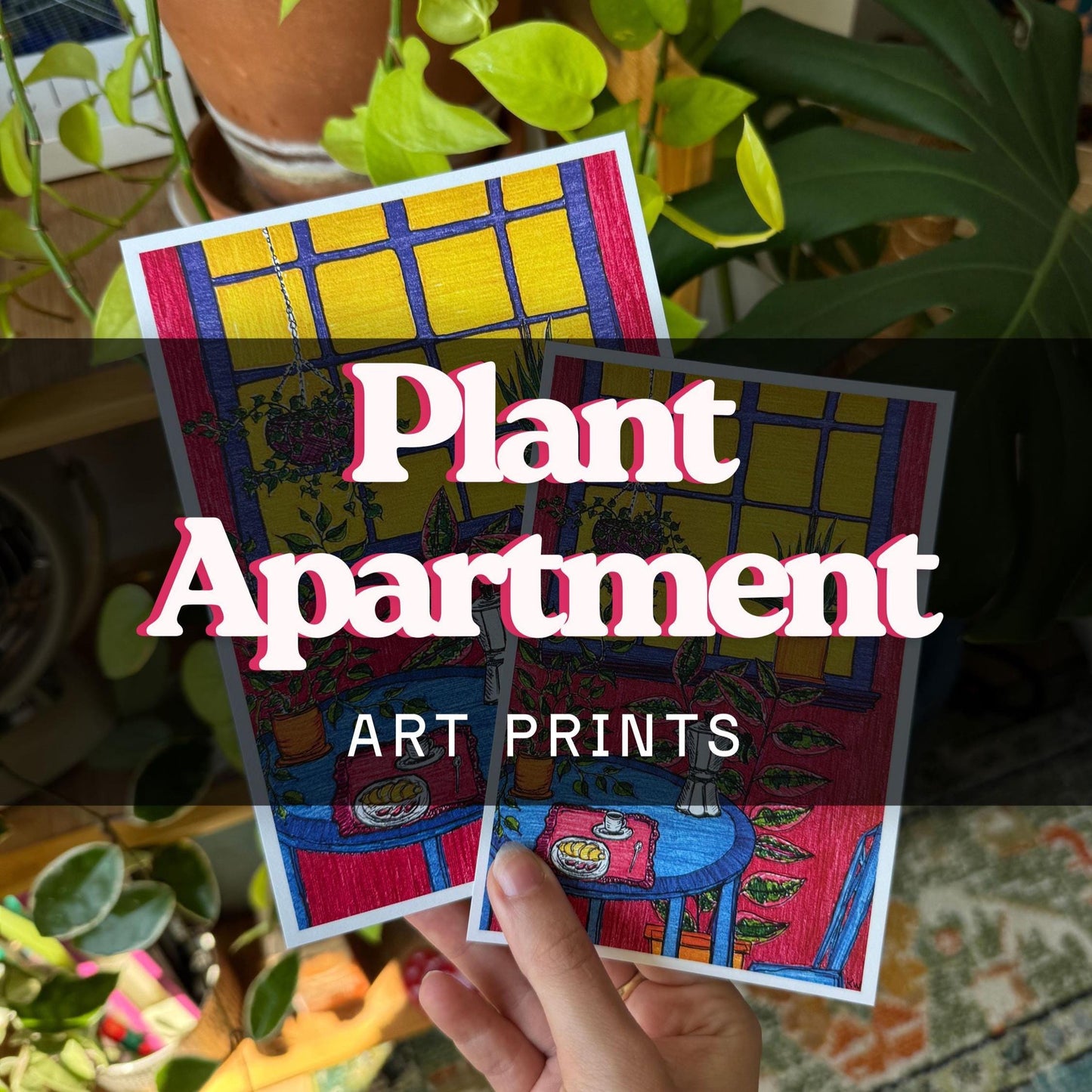 Plant Apartment Art Print