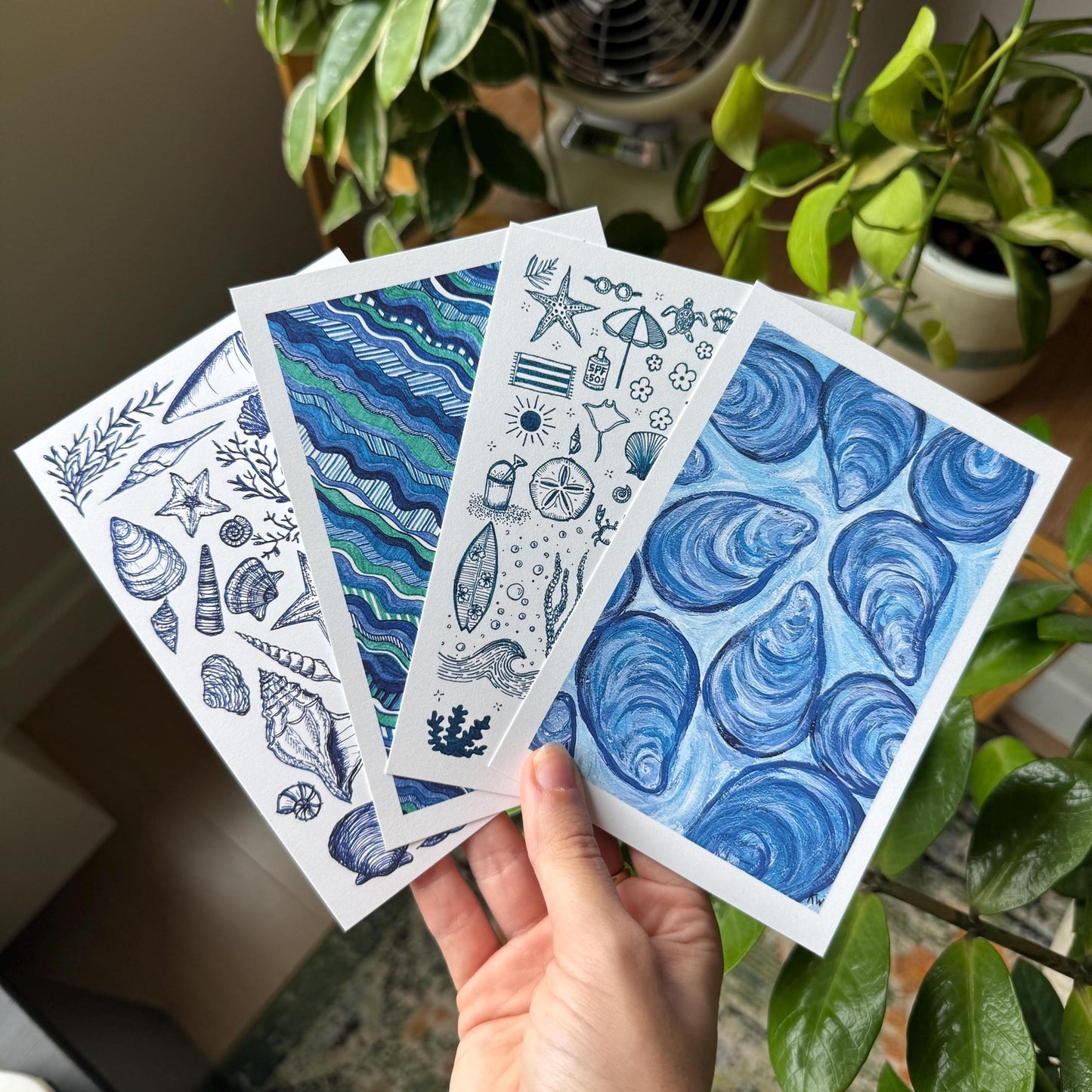 Ocean Art Print Bundle of 4