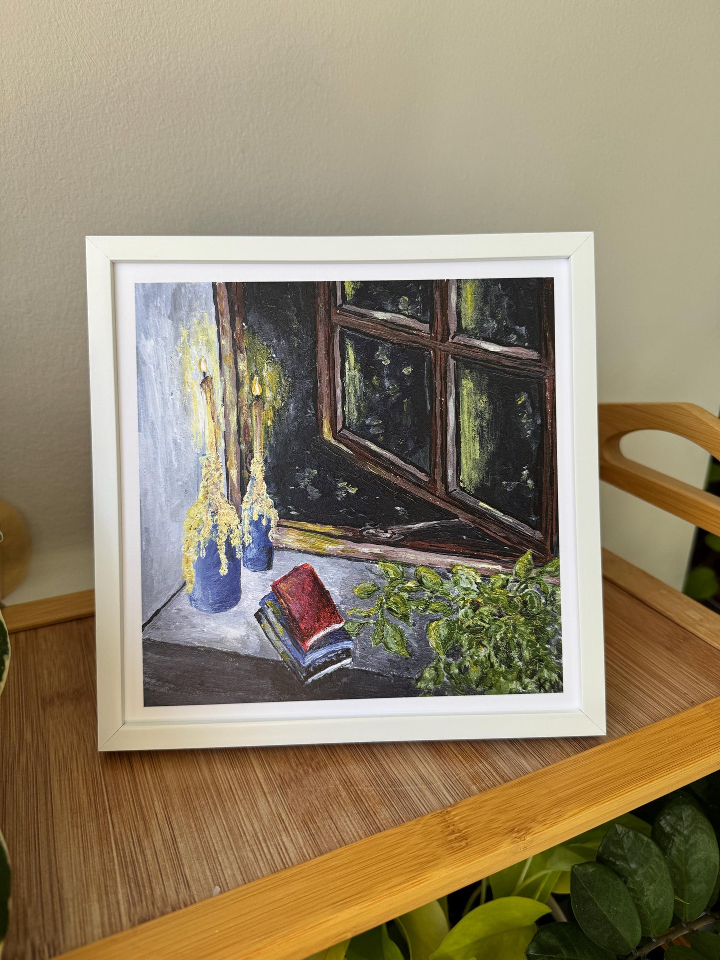 Night Candlelight Art Print