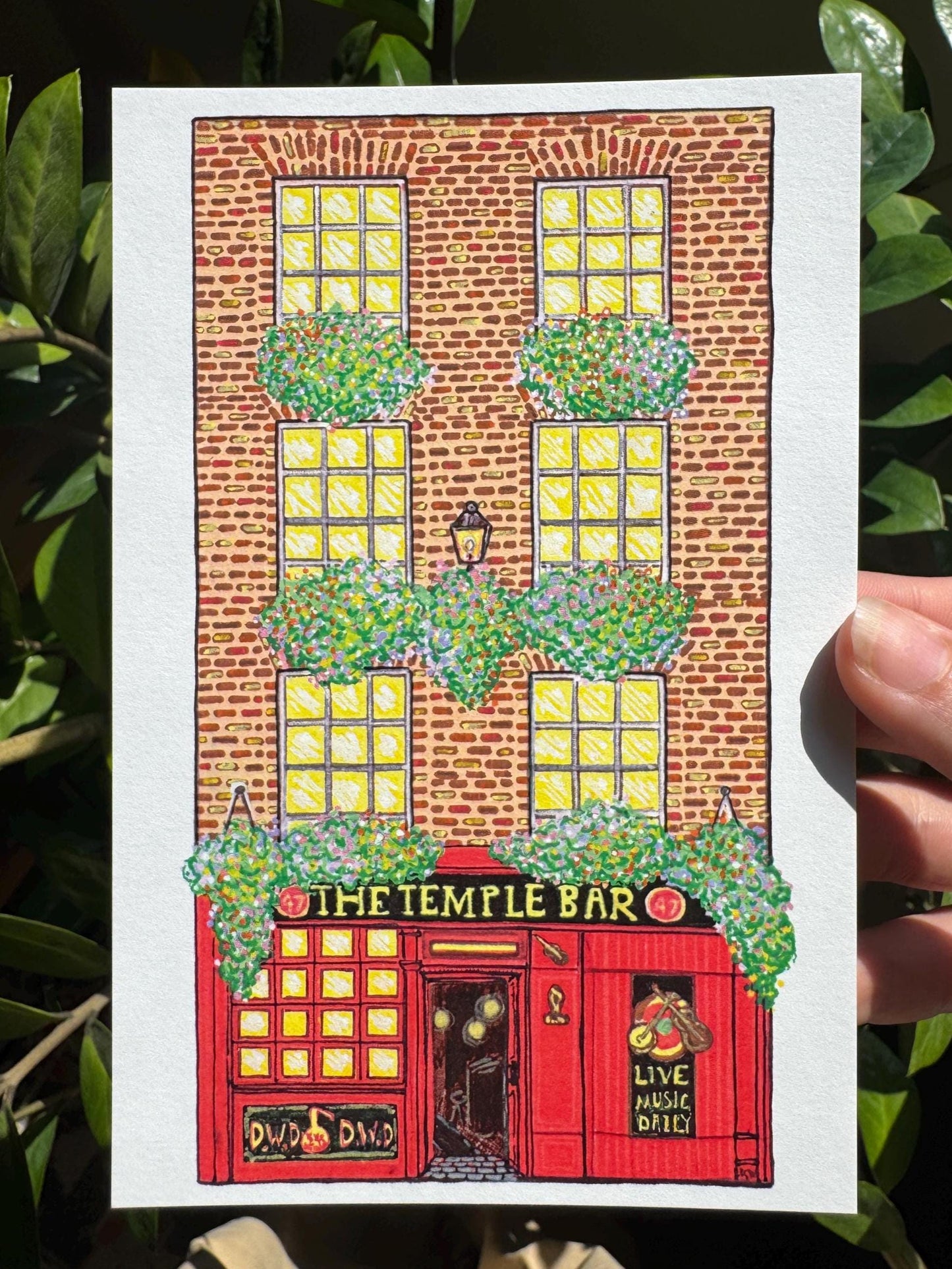 Dublin Temple Bar Art Print