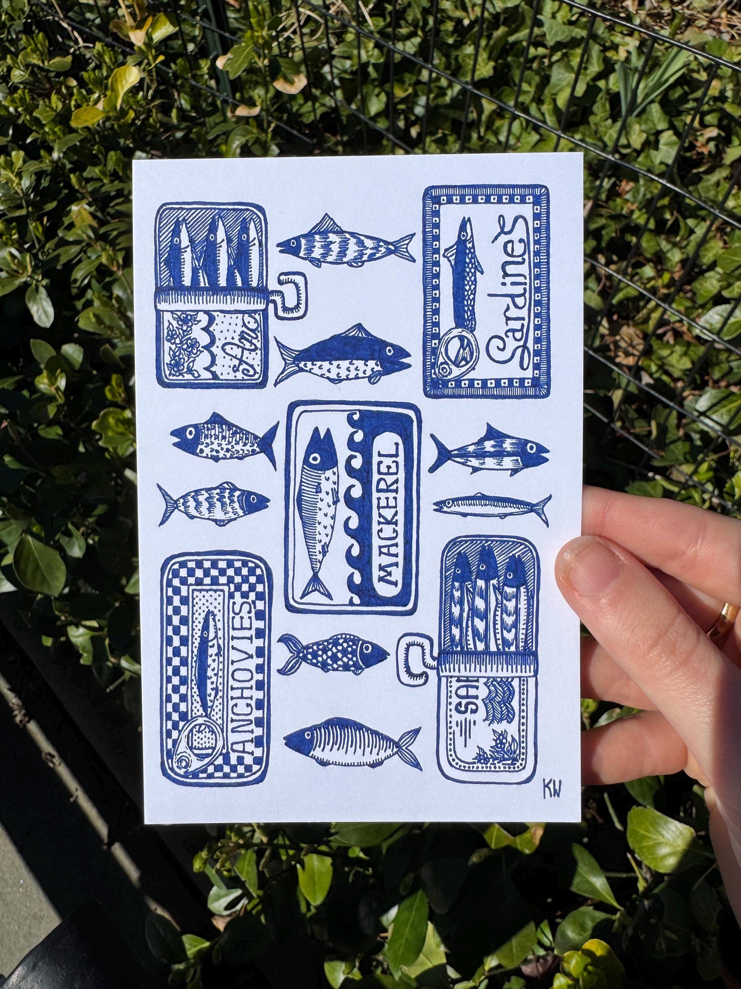 Tinned Fish Art Print