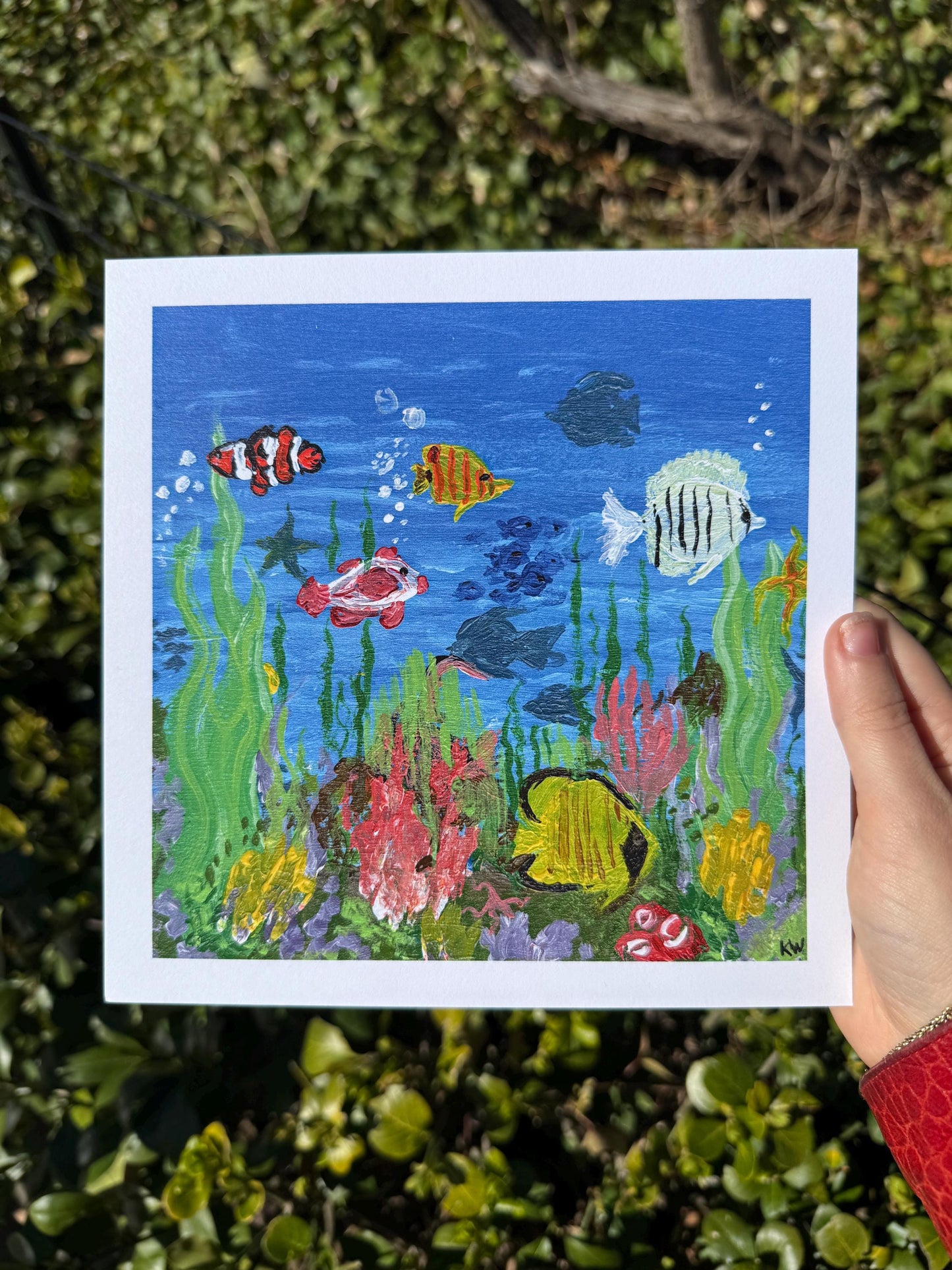 Tropical Fish Art Print