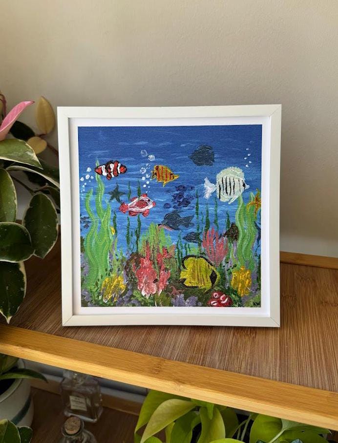 Tropical Fish Art Print