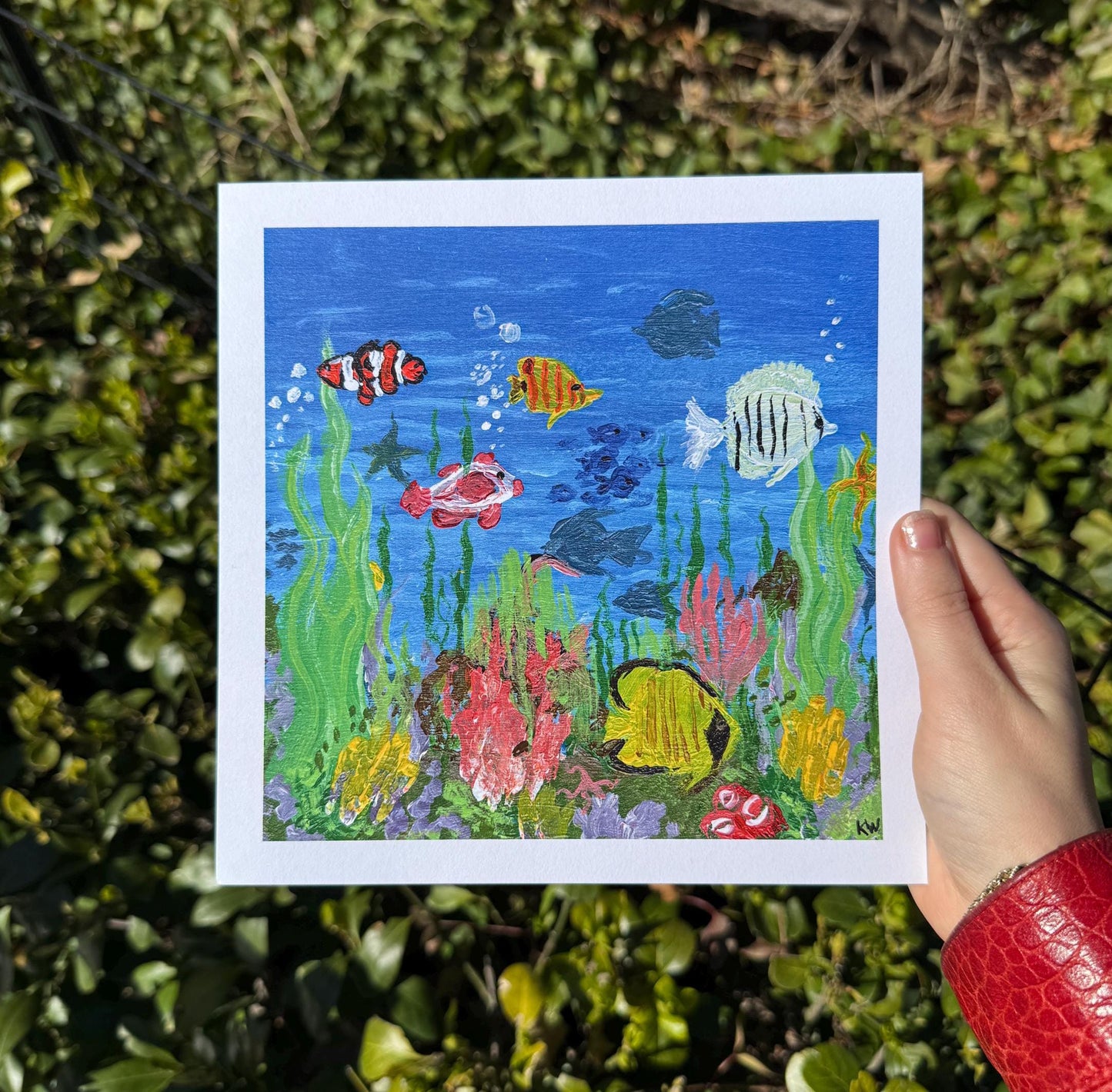 Tropical Fish Art Print
