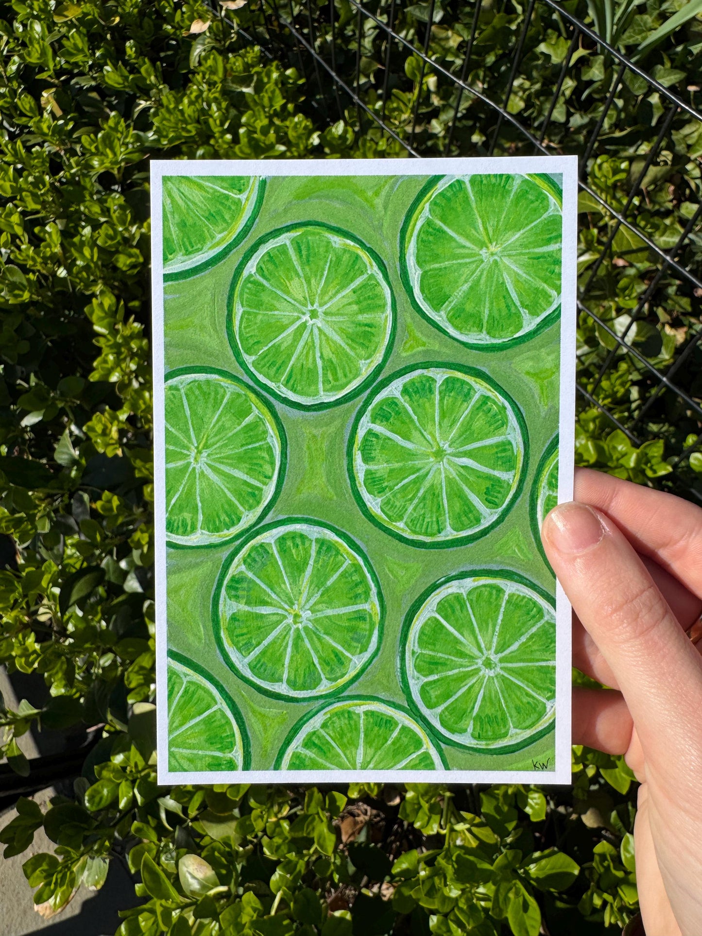 Citrus Art Print Set: Orange, Lime, Grapefruit