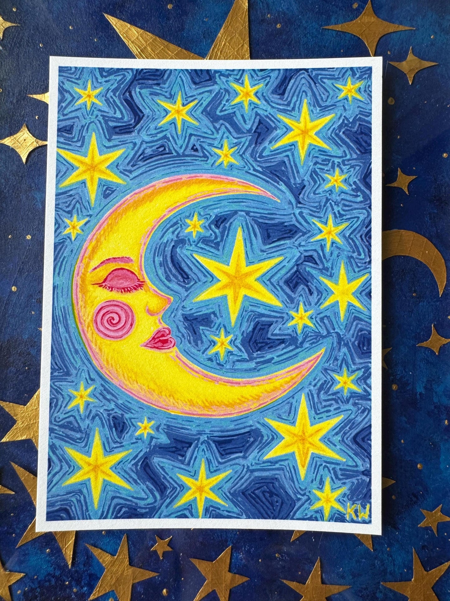 Celestial Sun & Moon Art Print Bundle