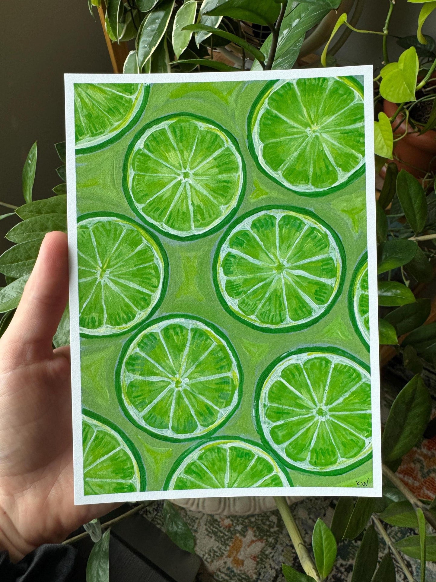 Painted Citrus Art Print Bundle of 4
