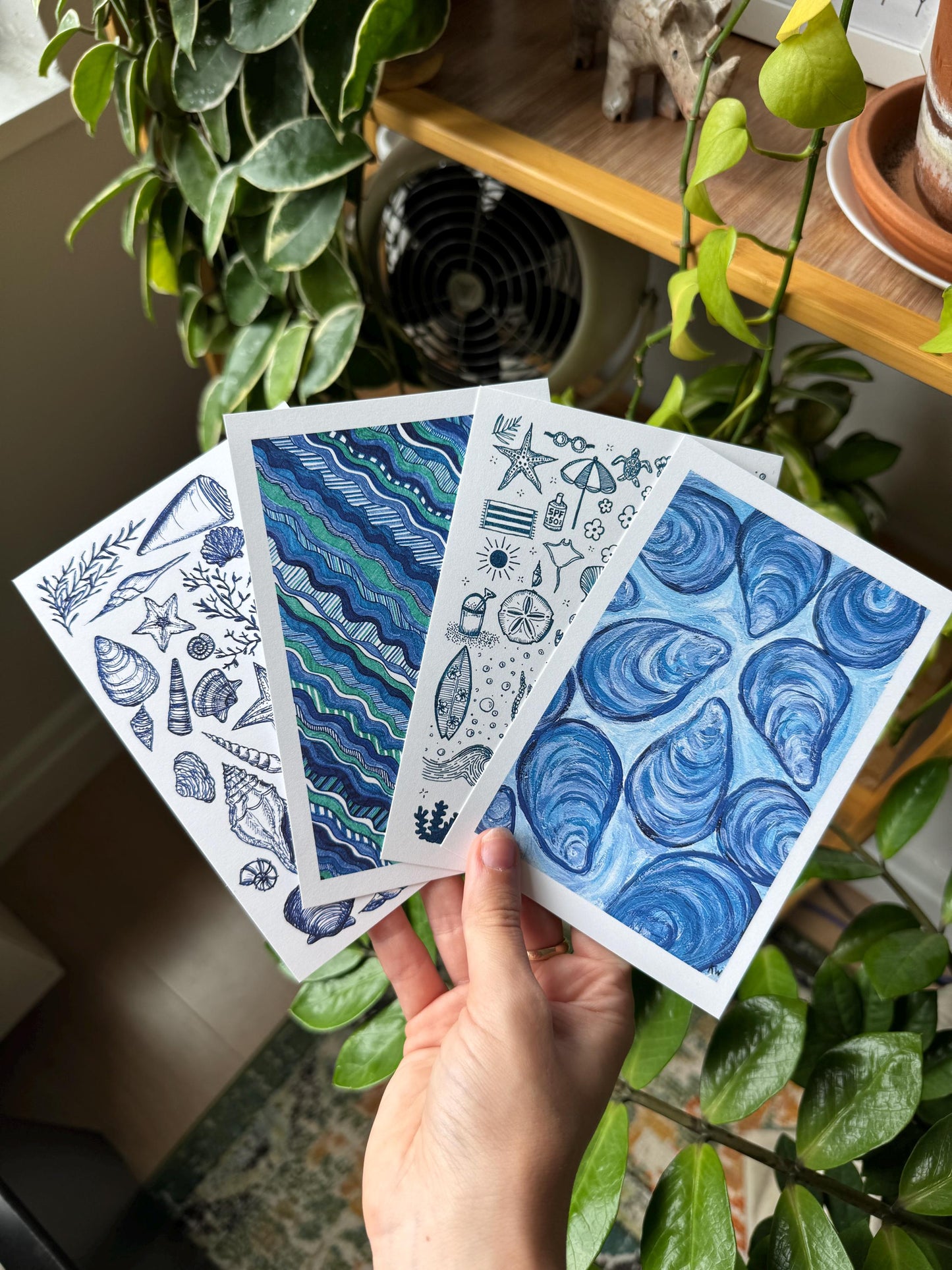 Ocean Art Print Bundle of 4