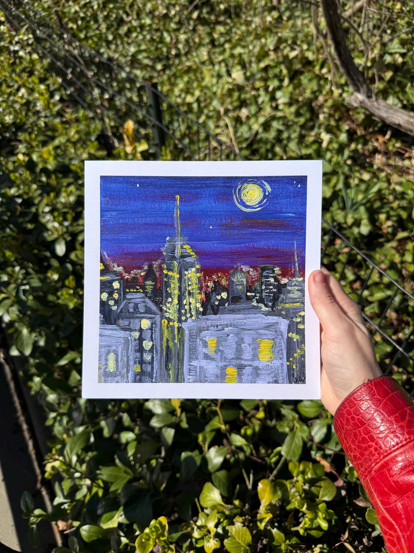 New York at Night Art Print