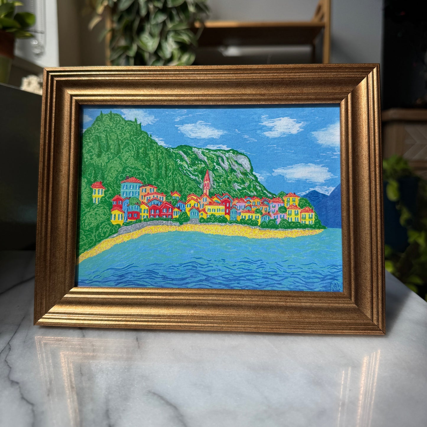 Varenna Italy, Lake Como Art Print