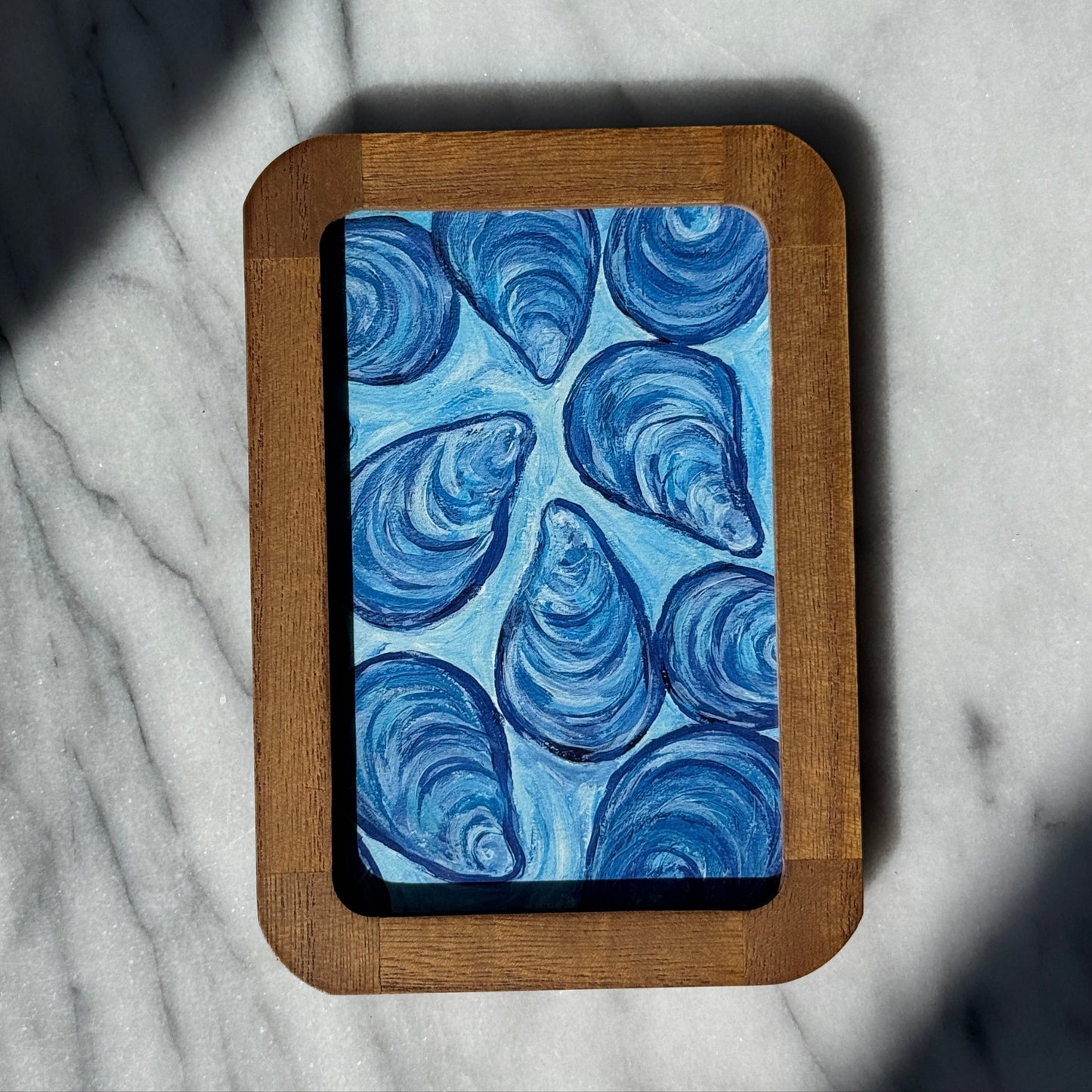 Blue Mussels Art Print