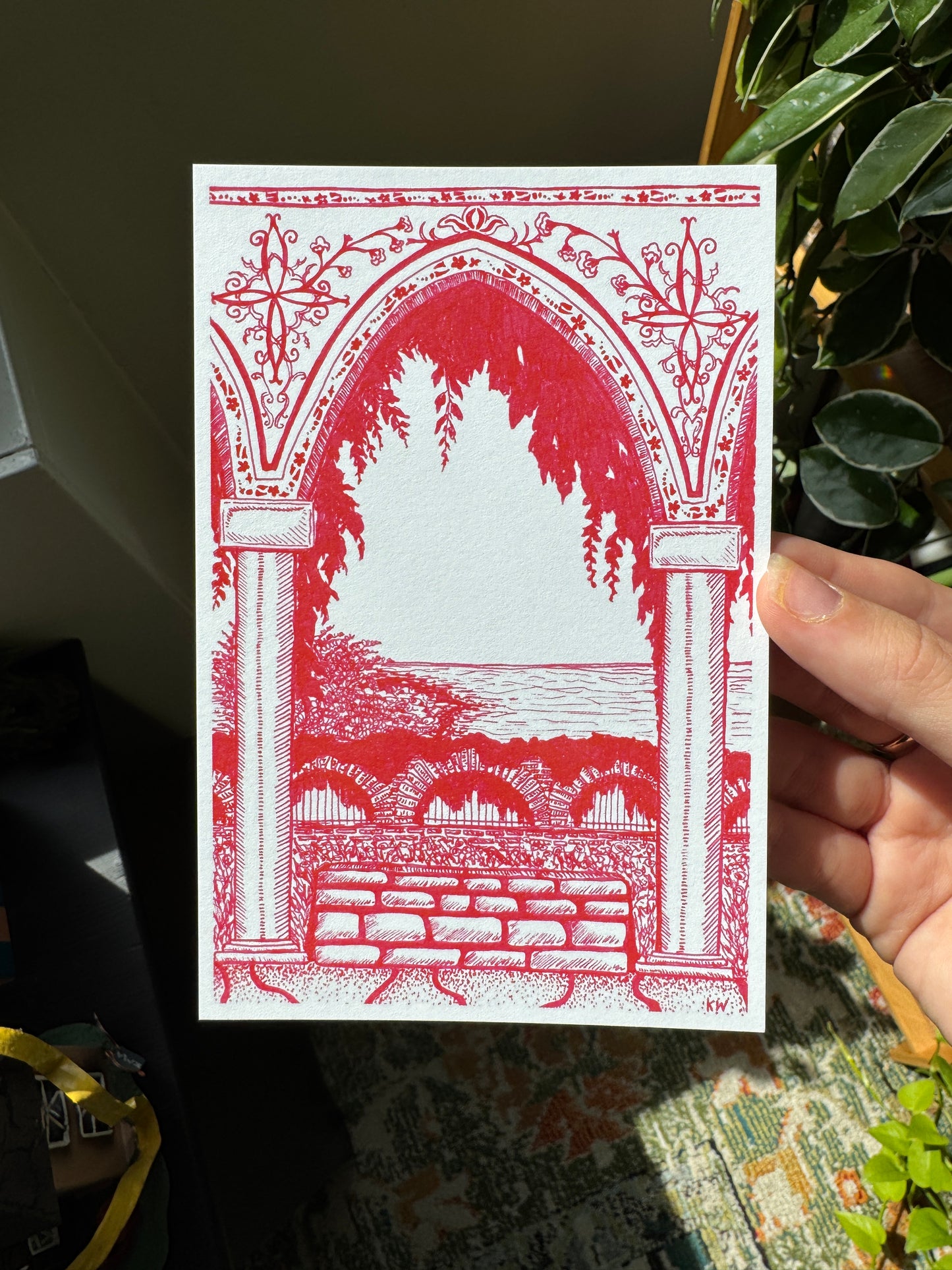 Balchik Gardens Art Print