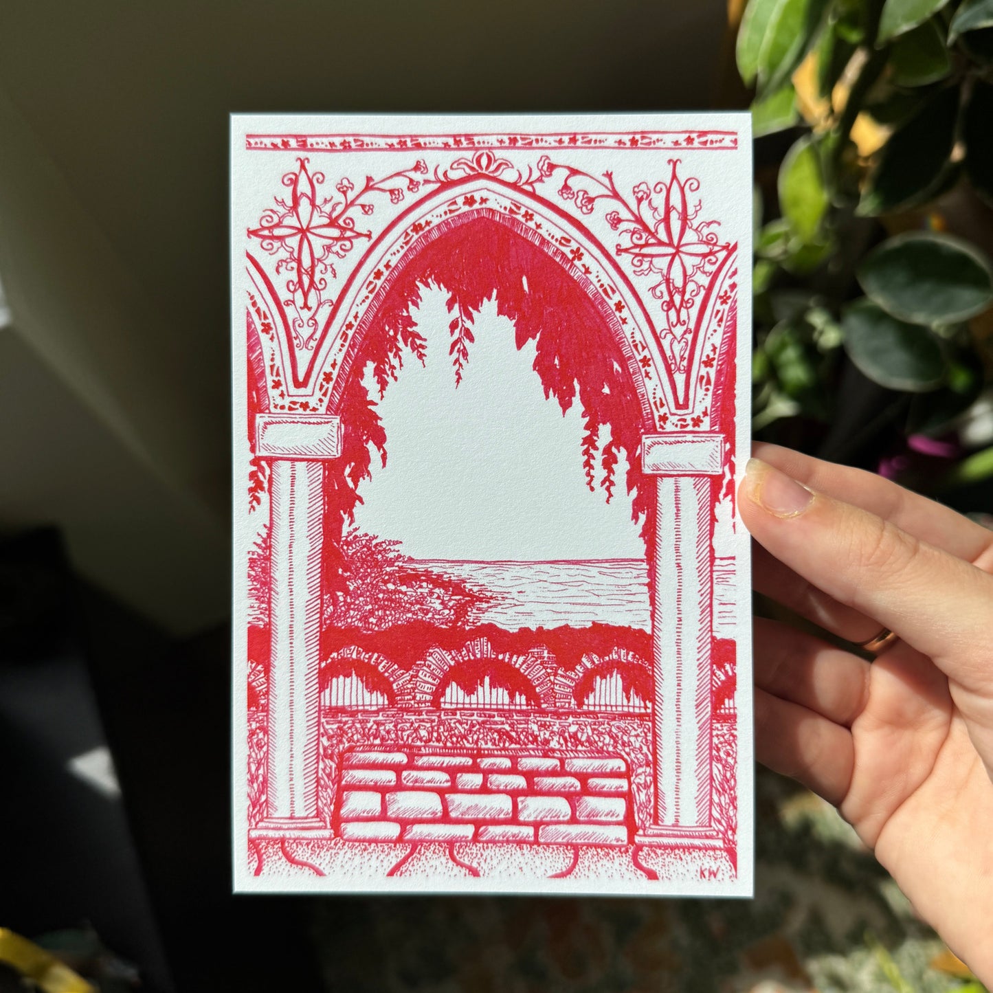 Balchik Gardens Art Print