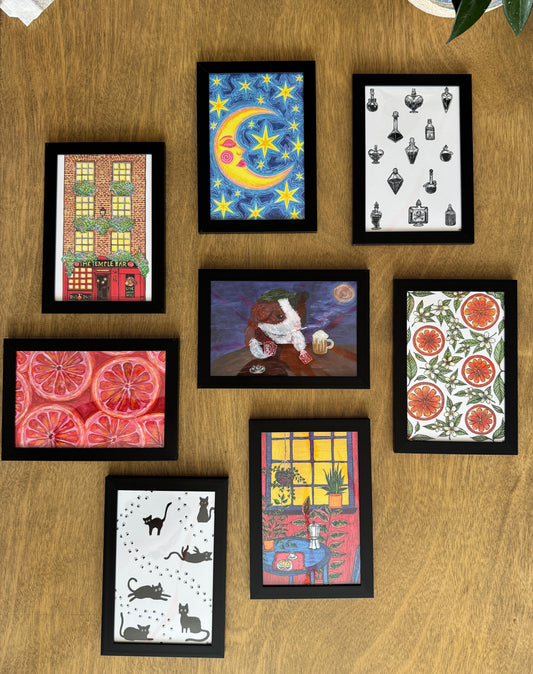 Framed Mix & Match 4x6 Art Prints