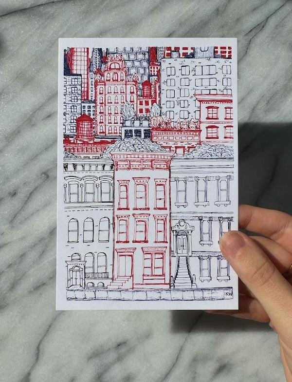 New York City Midtown Art Print