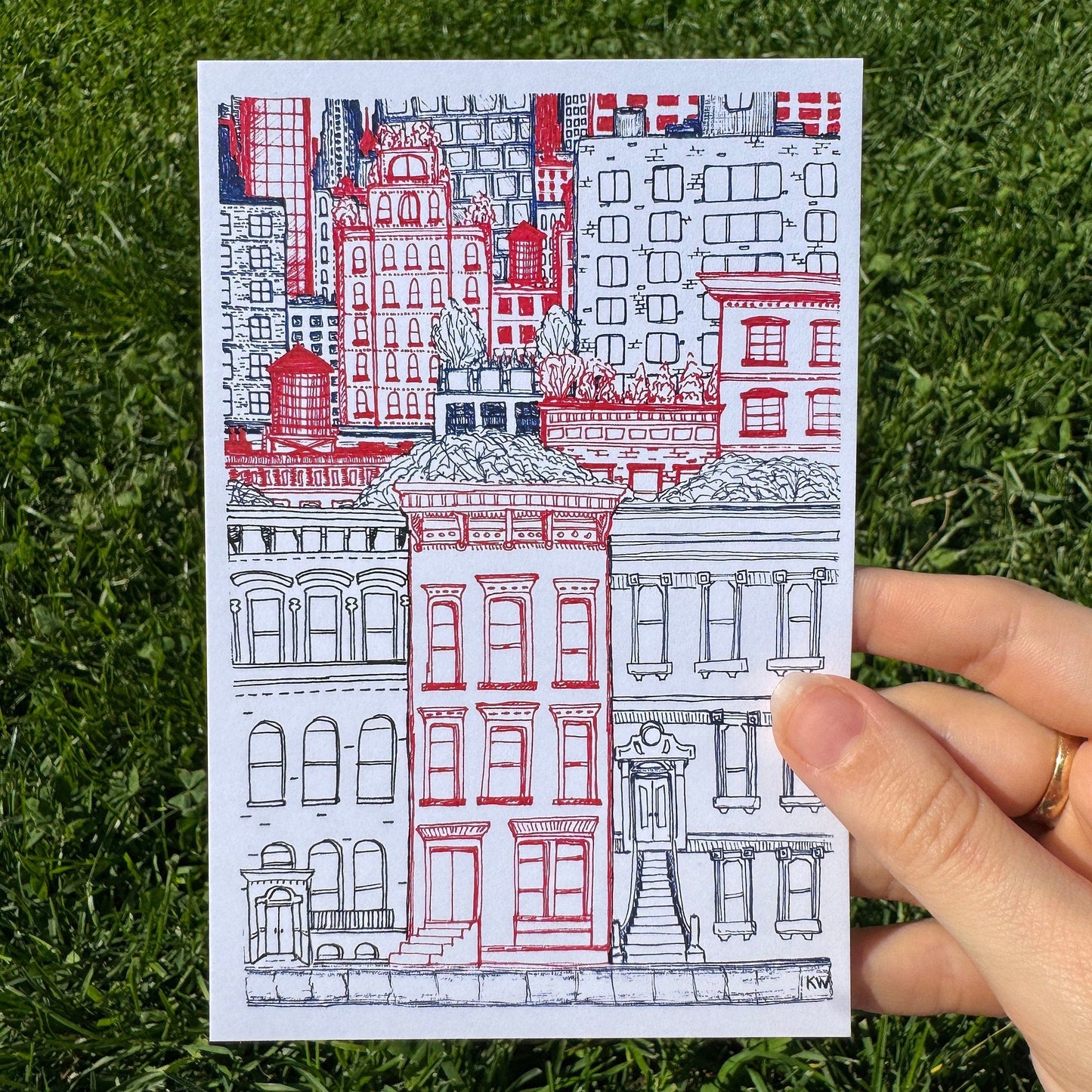 New York City Midtown Art Print