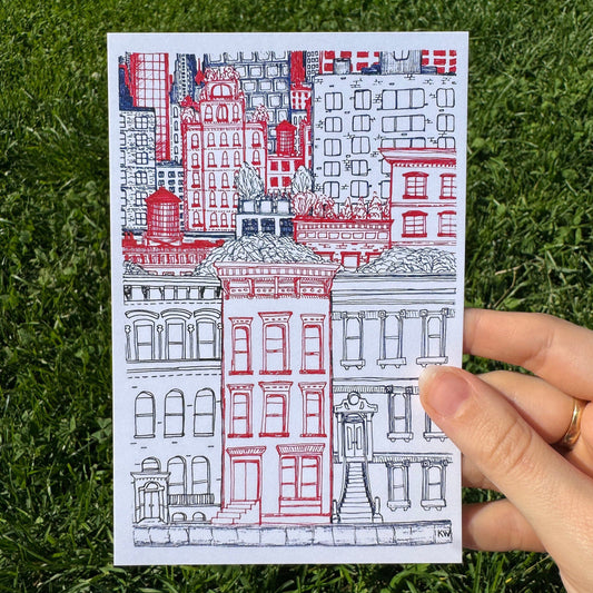 New York City Midtown Art Print