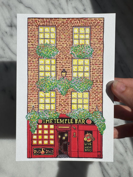 Dublin Temple Bar Art Print