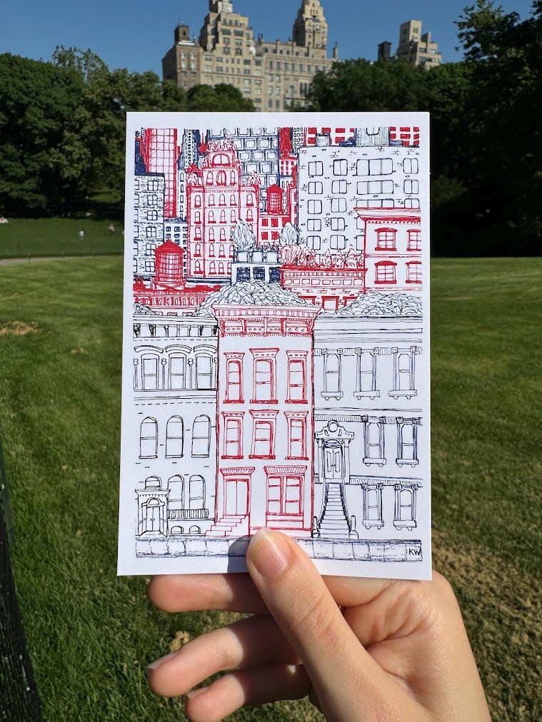 New York City Midtown Art Print