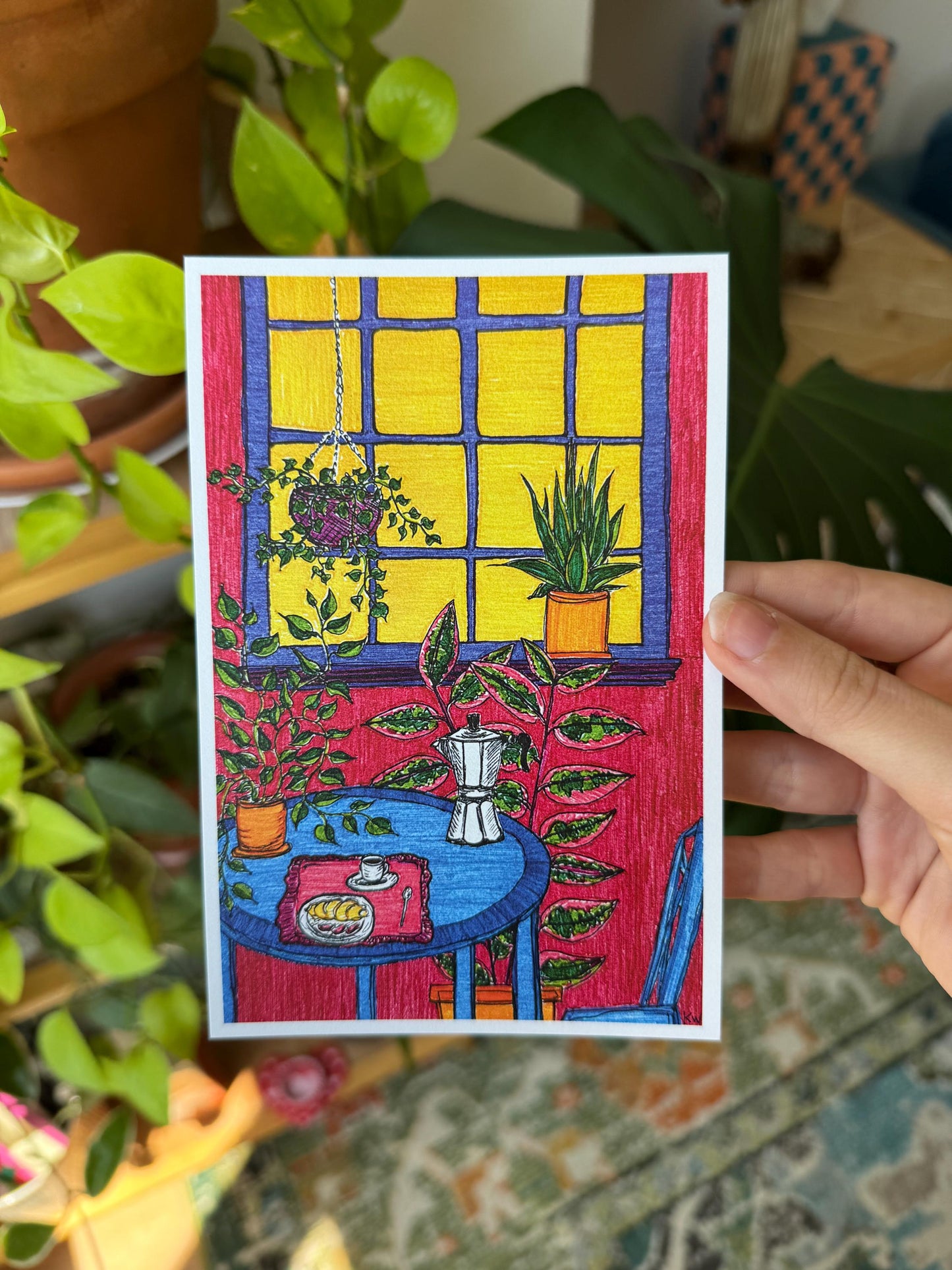 Plant Apartment Art Print
