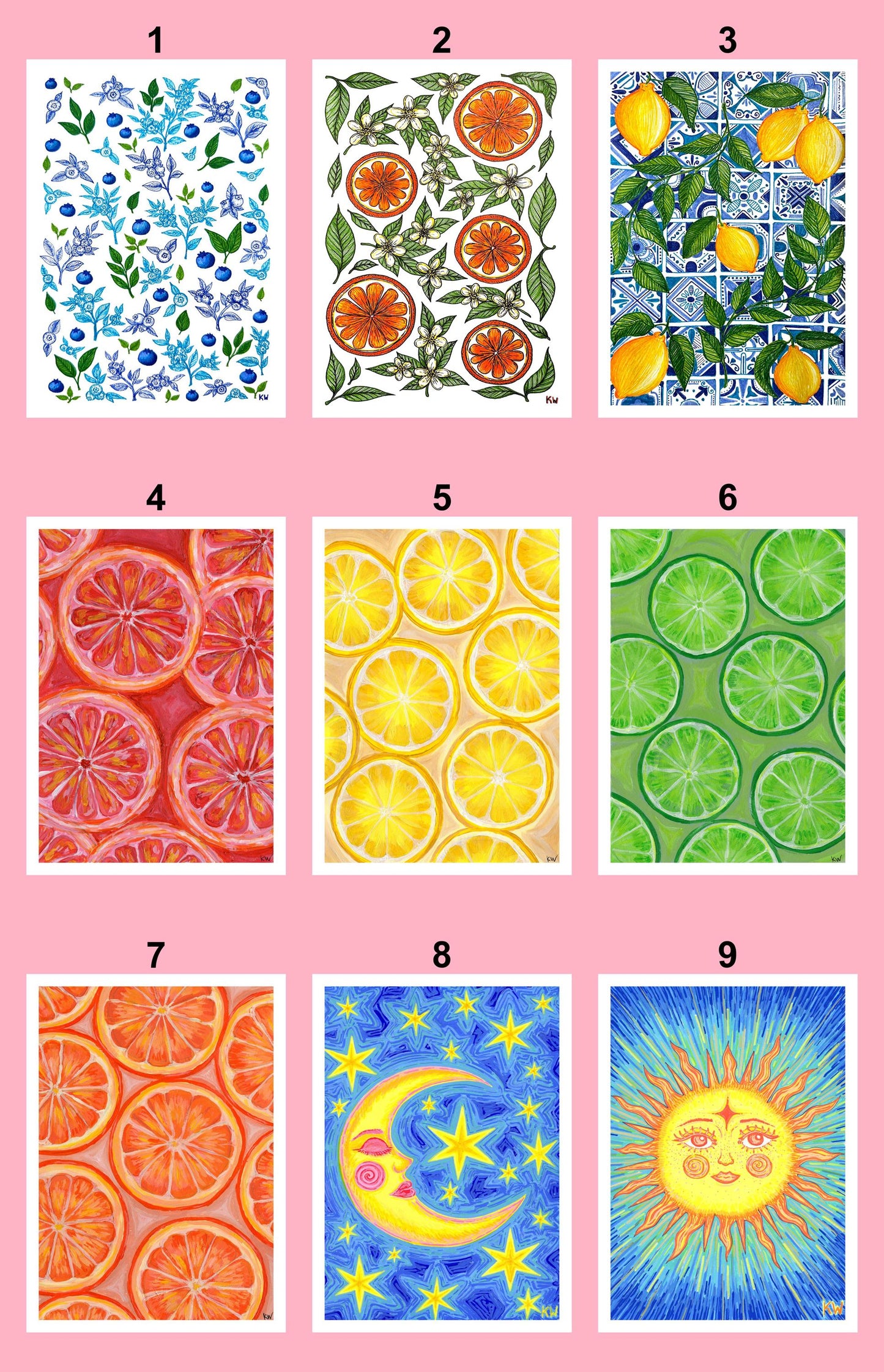 Mix & Match 5x7 Art Prints