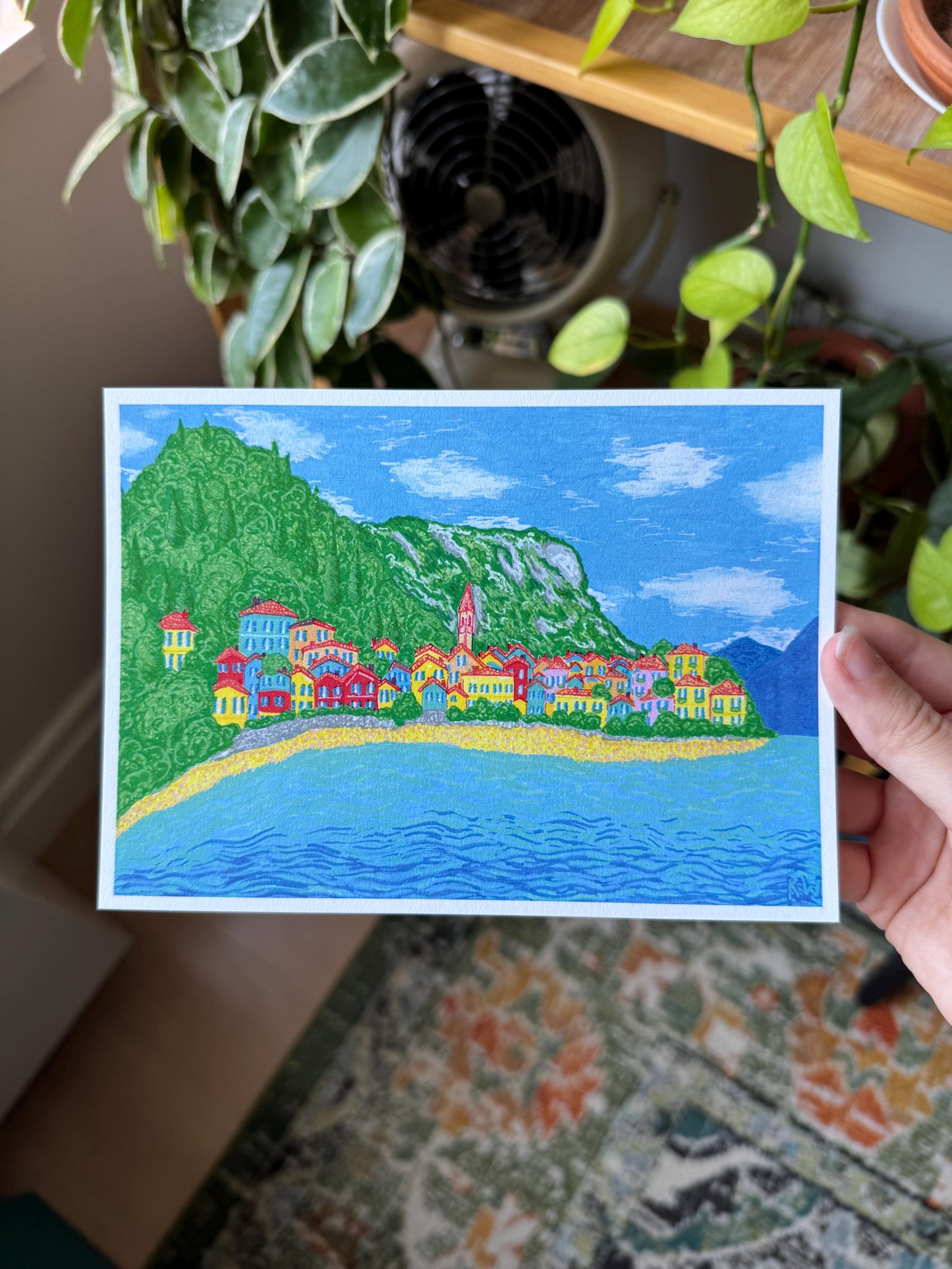 Varenna Italy, Lake Como Art Print