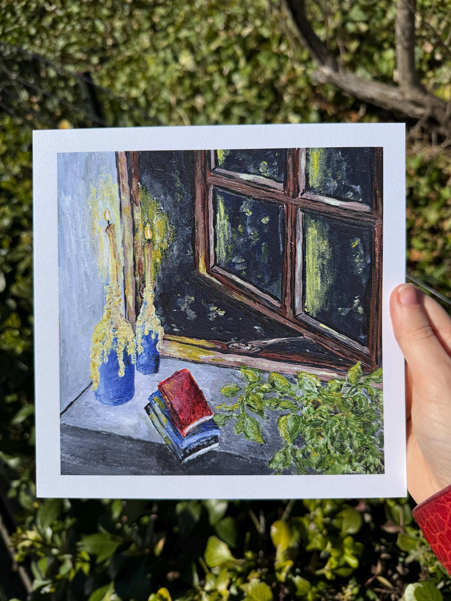 Night Candlelight Art Print