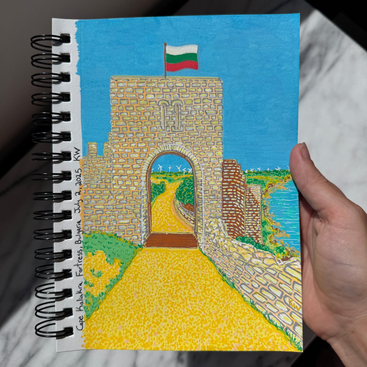 Cape Kaliakra Art Print