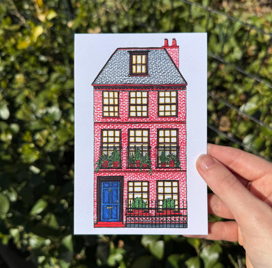 London Townhouse Art Print