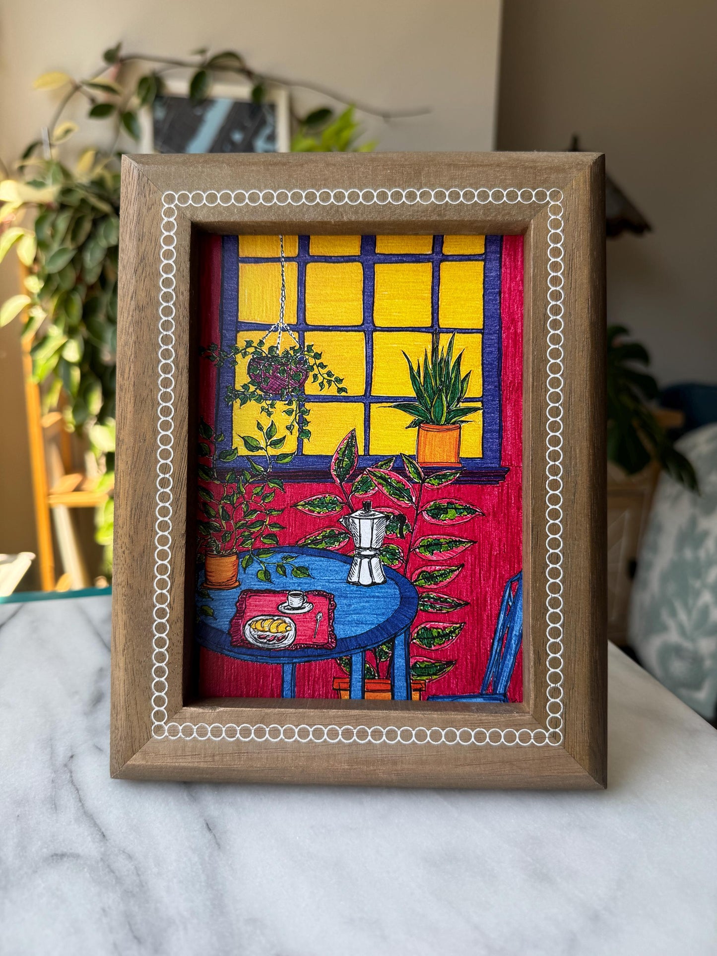 Plant Apartment Art Print