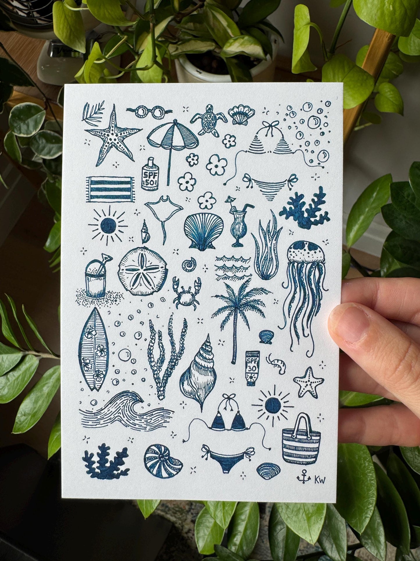 Ocean Art Print Bundle of 4