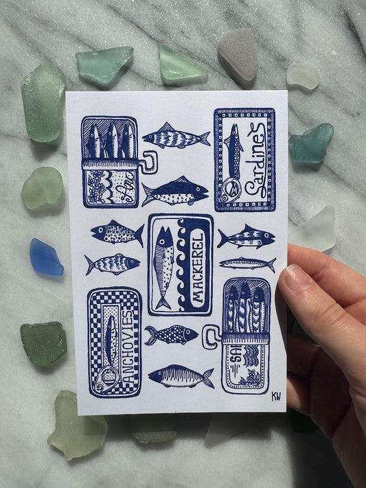 Tinned Fish Art Print
